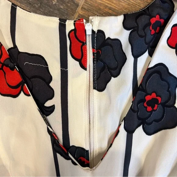 Vintage-Inspired Floral Midi Dress (2000s) - Picture 4 of 7